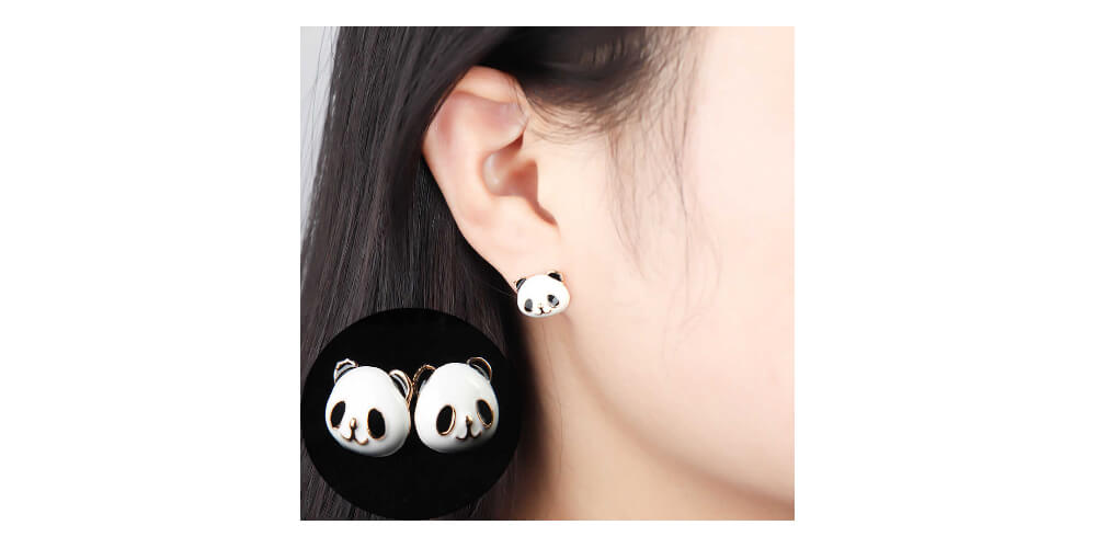 Elevating Your Office Look with Panda Earrings